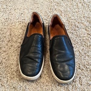 Ugg black slide on shoes